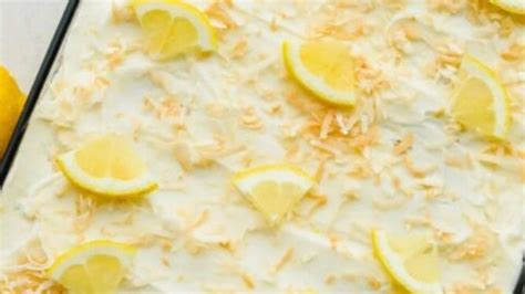 Mary Berry Lemon And Coconut Cake British Chefs Table