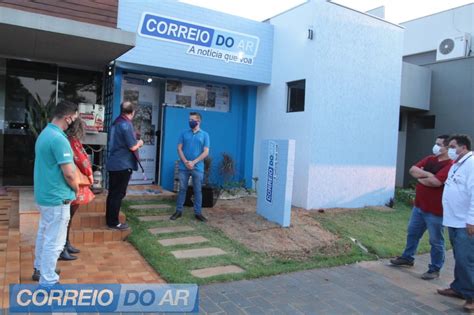 Correio do Ar inaugura espaço no centro de Palotina Eventos CORREIO