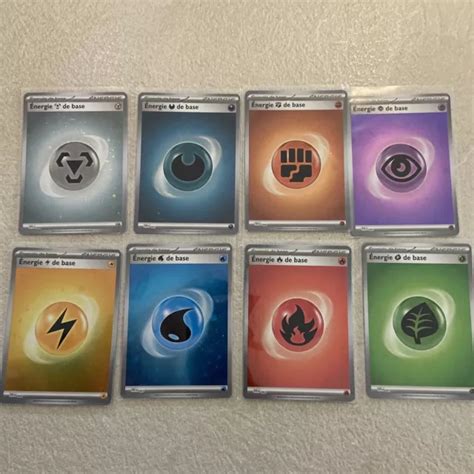 LOT DE 8 Carte Pokémon Énergie Reverse 151 EUR 4 00 PicClick FR