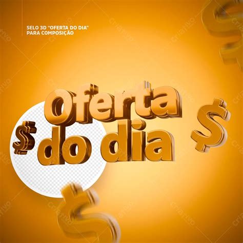 Oferta Do Dia Selo 3d Varejo [download] 34240 Criativo Dahora