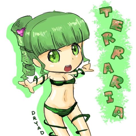 Sexy Terraria Dryad Fan Art Cumception