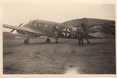 Foto Luftwaffe Flugzeug Siebel A Der B Burg Bei Magdeburg Mit