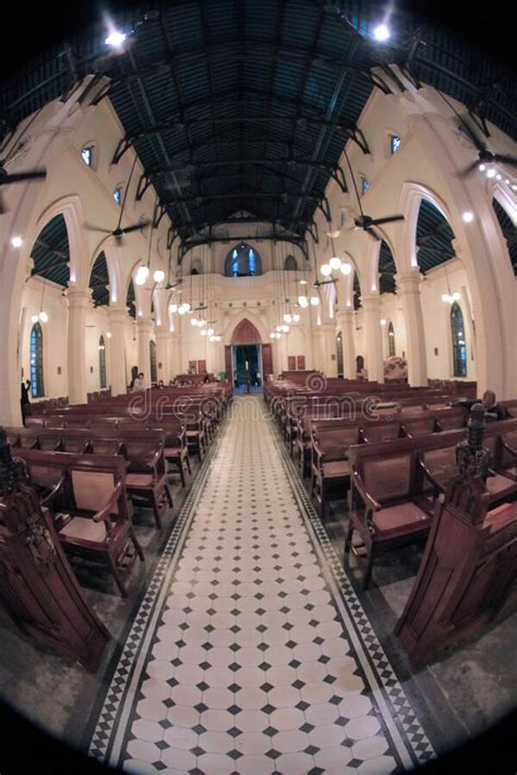 Interior of St John S Cathedral, Central, Hong Kong 29 Oct 2011 ...