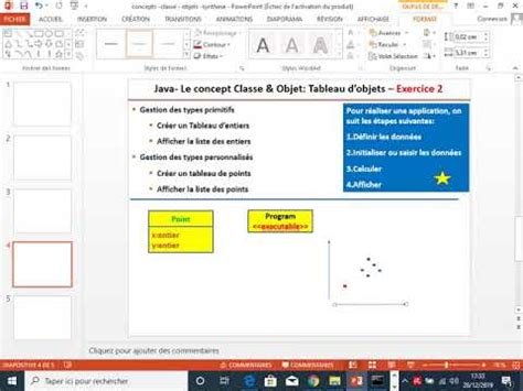 5 Java Level 1 Tableau Dobjets Point Part1 YouTube