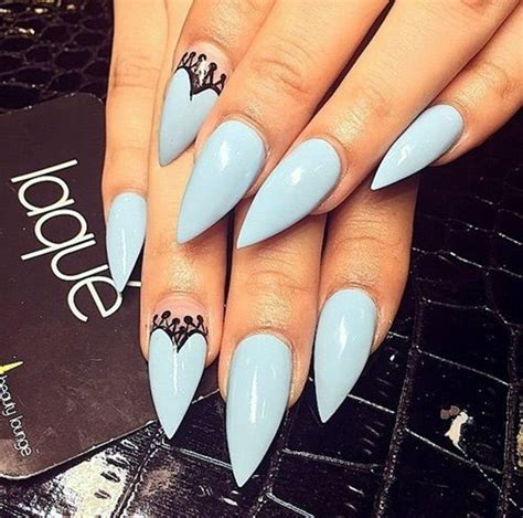 50 Easy Stiletto Nails Designs And Ideas