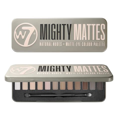 Amazon W7 Mighty Mattes Eyeshadow 12 Matte Nude Colours