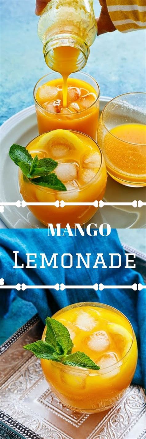 Try This Perfect Mango Lemonade For A Refreshing Drink This Summer A Must Try Recipe