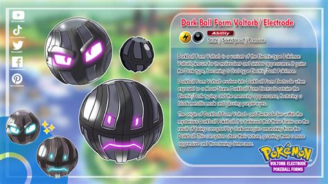 Dark Ball form Voltorb / Electrode : r/pokemon