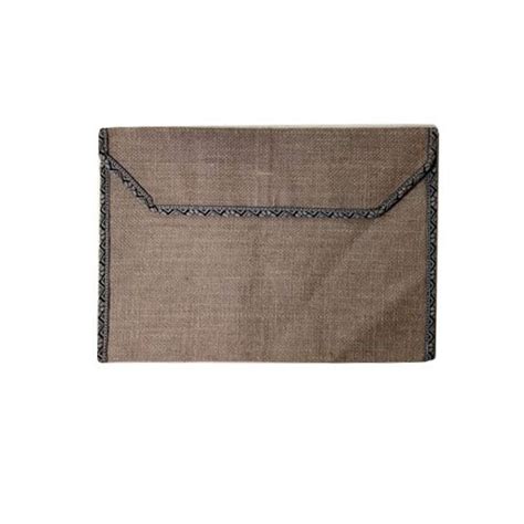 Brown Handmade Jute File Folder Paper Size A4 Size 14 X 10 Inch At