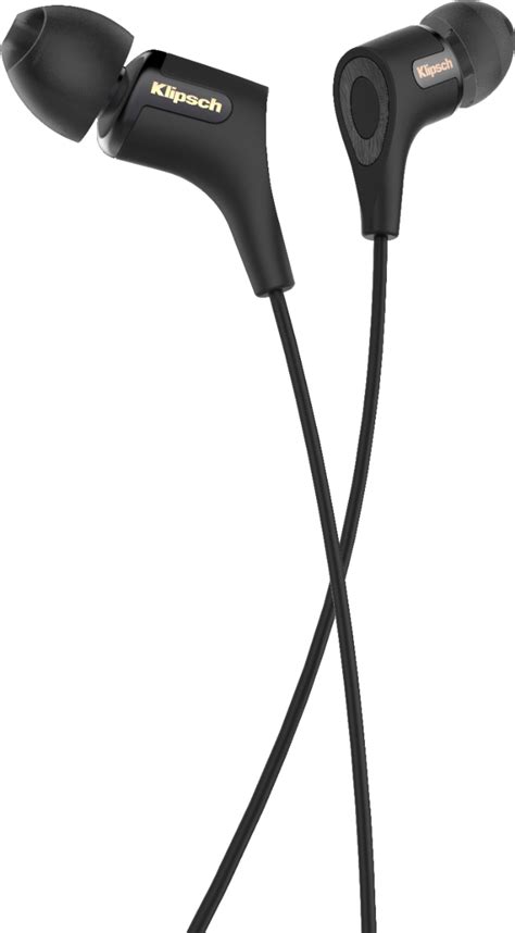 Best Buy Klipsch R Ii Wired In Ear Headphones Black