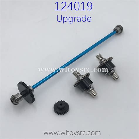 WLTOYS 124019 Upgrade Parts Central Drive Shaft Assembly Metal Parts