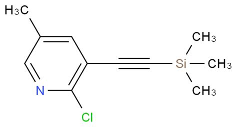 2 Chloro 3 Dimethoxymethyl 4 Trimethylsilyl Ethynyl Pyridine