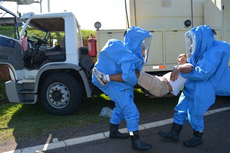 Simulado De Acidente Produtos Perigosos Capacita Equipes De