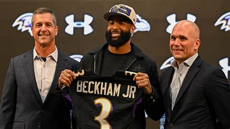 Ravens' Odell Beckham Jr. Reacts To Lamar Jackson Extension