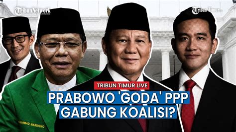 PPP Gagal Melenggang Ke Senayan Koalisi Dengan Prabowo Jadi Peluang