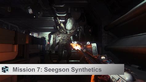 Alien Isolation Walkthrough Mission Seegson Synthetics Youtube