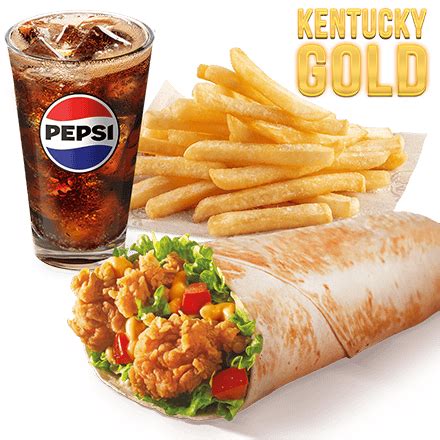 Kentucky Gold Twister Menu - order on-line in KFC