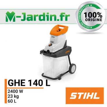 Broyeur de végétaux électrique GHE 140 L Stihl