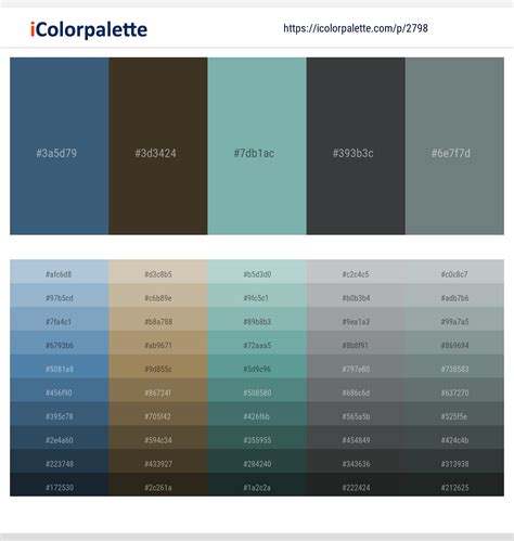 1 Latest Color Schemes With San Juan And Gulf Stream Color Tone