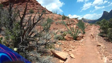 Mountain Biking On The Mescal Trail In Sedona Az Pt 1 8 7 13 Youtube