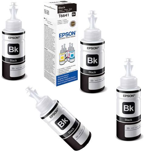 wetech L210 Ink Set For Epson L210 (4 Black Bottels) Black Ink Cartridge - wetech : Flipkart.com