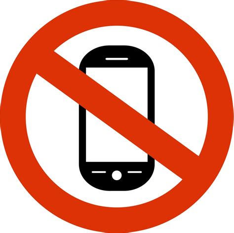 No Cell Phones Image Clipart Best