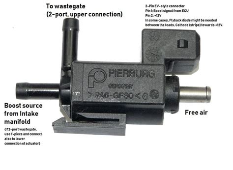 Pierburg Boost Solenoid With Connector Fullest English