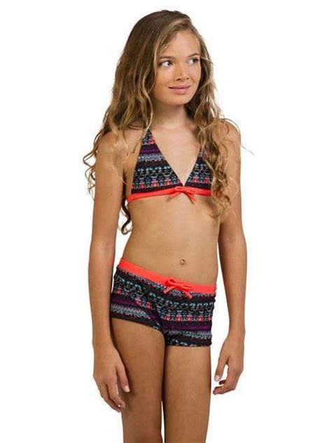 Protest Halter Bikini Meisjes Koski Dark Earth Bol