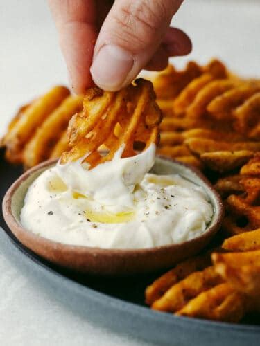 Crispy Air Fryer Frozen Waffle Fries The Recipe Critic