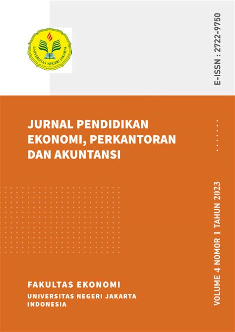 Vol 4 No 1 2023 Jurnal Pendidikan Ekonomi Perkantoran Dan