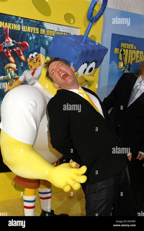 Tom Kenny Spongebob The Spongebob Movie Hi Res Stock Photography And