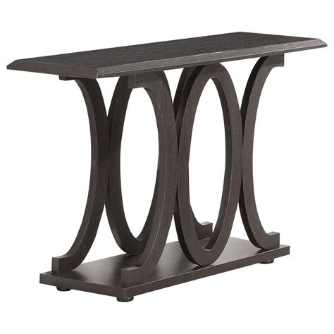 C-Shaped Sofa Table