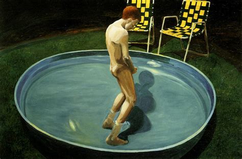 Daily Painting Summer Bathers Edition Erich Fischl The Sleepwalker