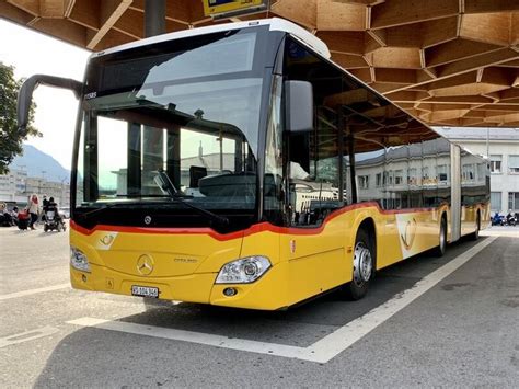 Mb C G Vom Pu Buchard Voyages Leytron Am Beim Bahnhof