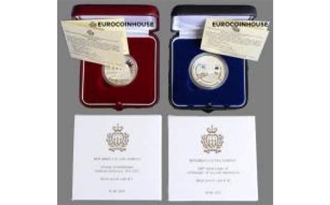 San Marino 5 und 10 Euro 2013 San Marino Länder Eurocoinhouse