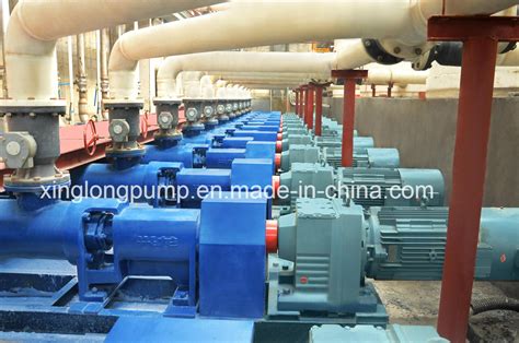 G Type Single Stage Eccentric Mono Slurry Concrete Screw Pump China