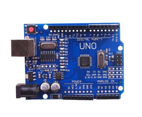 Arduino Uno R3 Atmega328p Ch340 Compatível Com Cabo Usb Joca Eletrónica