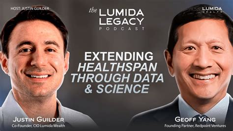 Episode Extending Healthspan Through Data Science W Geoff Yang