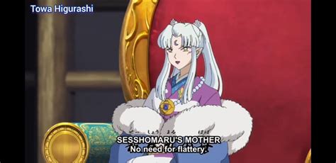 Why can't they give Sesshomaru's mother a name. It would've been the ...