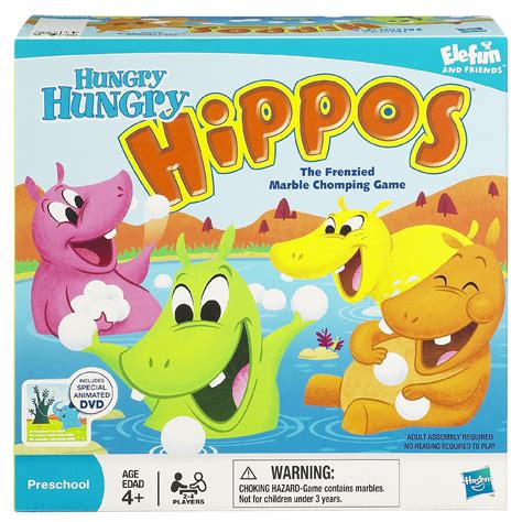 Elefun And Friends Hungry Hungry Hippos Game