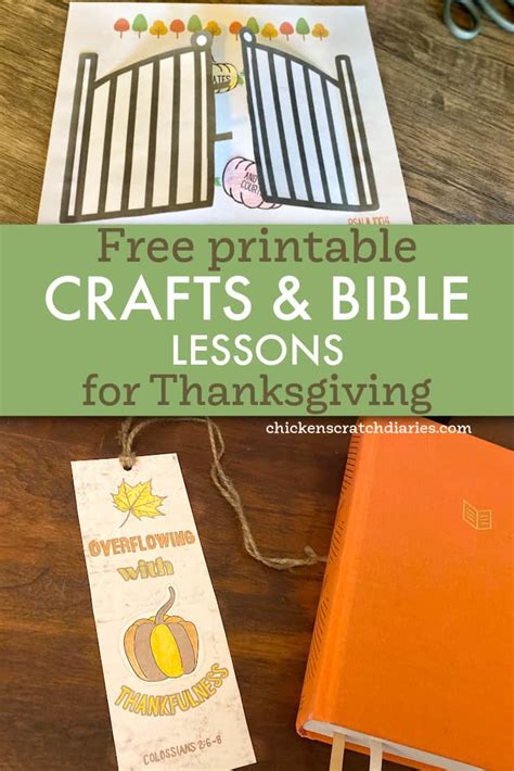 3 thanksgiving bible lessons free printable crafts for sunday school ...