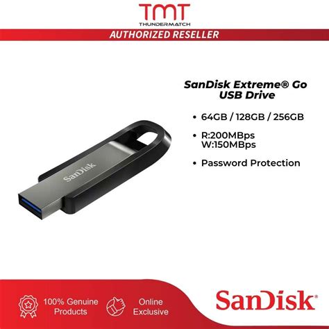 TMT SanDisk CZ810 64GB 128GB 256GB Extreme Go USB 3 1 Flash Drive