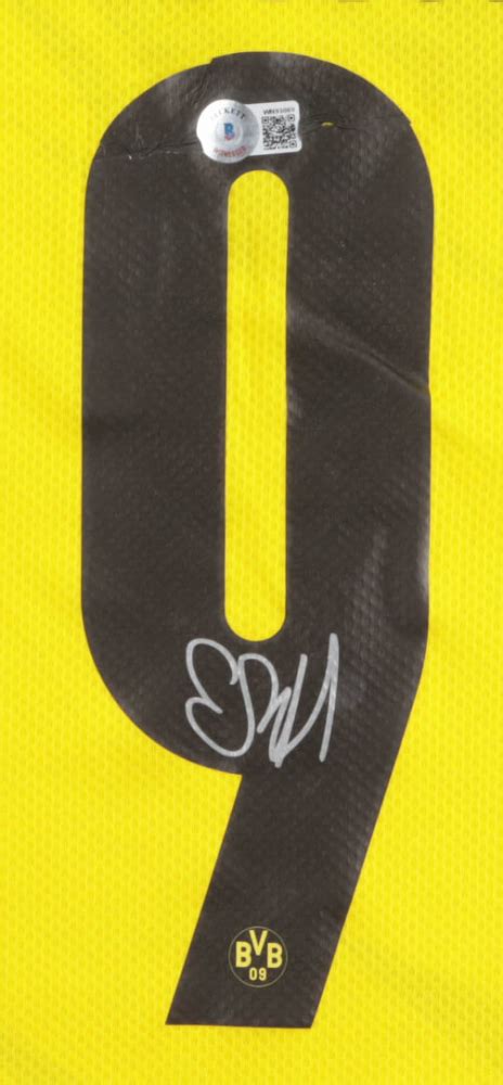 Erling Haaland Signed Borussia Dortmund Jersey (Beckett) | Pristine Auction