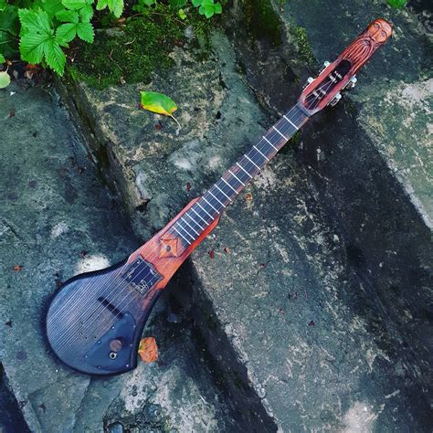 Electric Ukulele. Baritone Uke With Magnetic Pickup. - Etsy