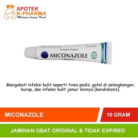 Jual Miconazole Cream Isi 10gram Obat Original Kimia Farma Shopee