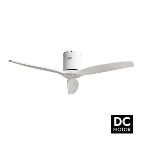 Ventilador Dc Leste Niquel Aspas Haya Sin Luz Velocidades Remoto