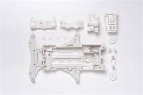 Tamiya 94656 Rein Vs Chassis White White Reinforced Vs Chassis