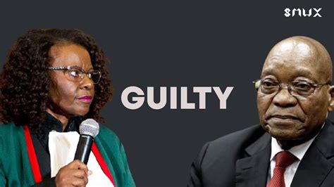 Concourt Finds Jacob Zuma Guilty What You Need To Know Youtube