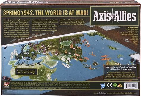 Hasbro Gaming Avalon Hill Axis Allies Segunda Edi O Jogo De