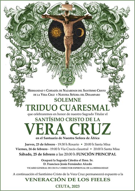 Comienzan Los Cultos Cuaresmales De La Hermandad De La Vera Cruz